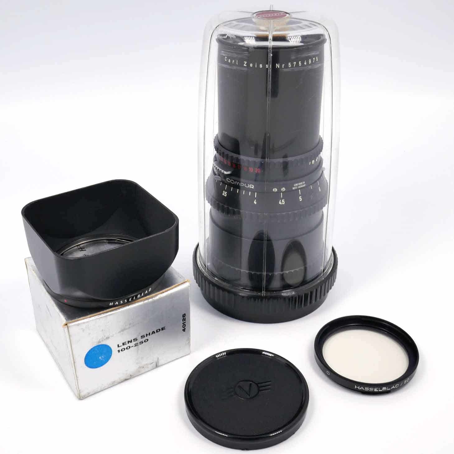 Hasselblad Carl Zeiss Sonnar 5,6/250 mm C T* black - Clean Cameras