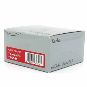 Kenko Objektivadapter Canon FD Optik auf Canon EOS-M Kamera Dieser hochwertige Kenko-Objektivadapter, der den Anschluss von Canon FD-Objektiven an eine Canon EOS M-Kamera ermöglicht, ist neu und befindet sich in der Originalverpackung. Hergestellt in Japan. von clean-cameras