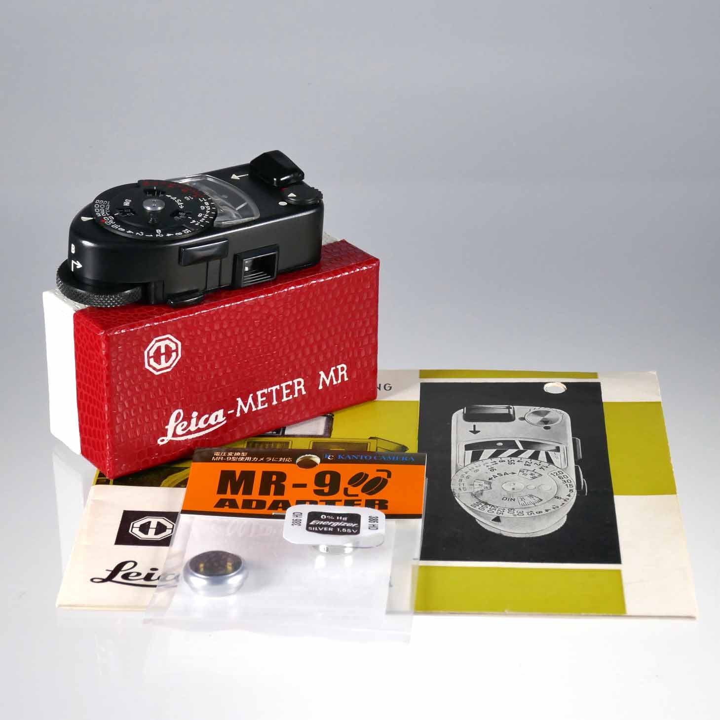 美品 ライカ Leica 露出計 MR-4 MR 4 ブラック MR Meter-