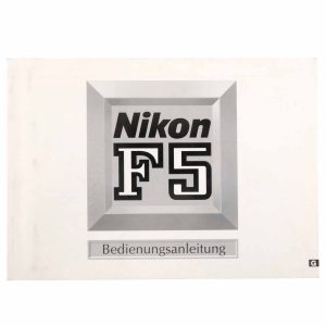 Nikon F5 Gebrauchsanleitung in deutsch