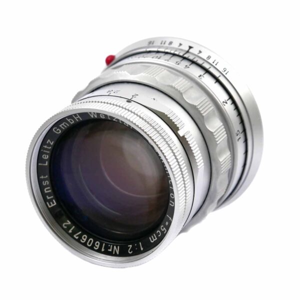 Dieses Leitz Leica-M Summicron 2.0/50 chrome (11818-SOSIC) mit No.1606712