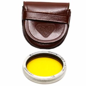 Rollei gelb-mittel Filter 28.5 mm Bajonett I
