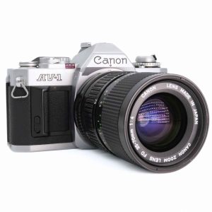 Canon AV-1 mit Canon FD 4.0 /35-70 mm