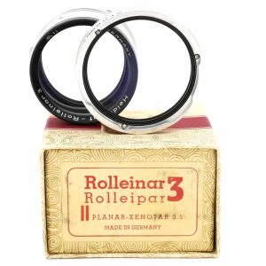 Rollei Rolleinar 3 Nahlinse Bajonett II | Clean-Cameras.ch für Rolleiflex und Rolleicord mit filterbajonett II