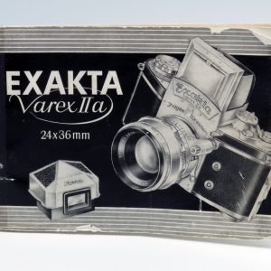 Exakta Original-Gebrauchsanleitung Varex II a | Clean-Cameras.ch