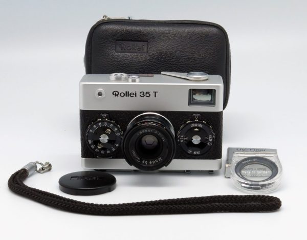 Topzustand: Rollei 35 T mit viel Zubehör | Clean-Cameras.ch