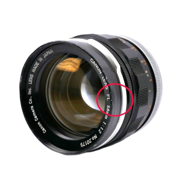 Canon FL 58 mm / 1.2 | Clean-Cameras.ch