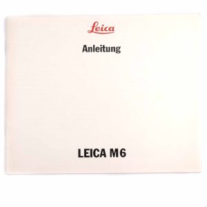 Leica M6 Anleitung | Clean-Cameras.ch