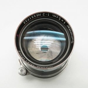 Leica Summitar 5cm / 2.0 M39 mit Fuji X Adapter | Clean-Cameras.ch