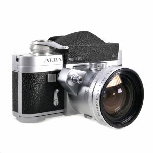 Alpa 9d silber mit Alpa P. Angenieux 24mm / 3.5 Retrofocus | Clean-Cameras.ch