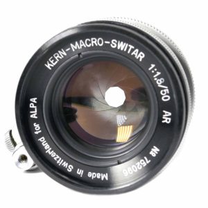Alpa Kern Macro Switar 1.8 / 50 mm AR | Clean-Cameras.ch