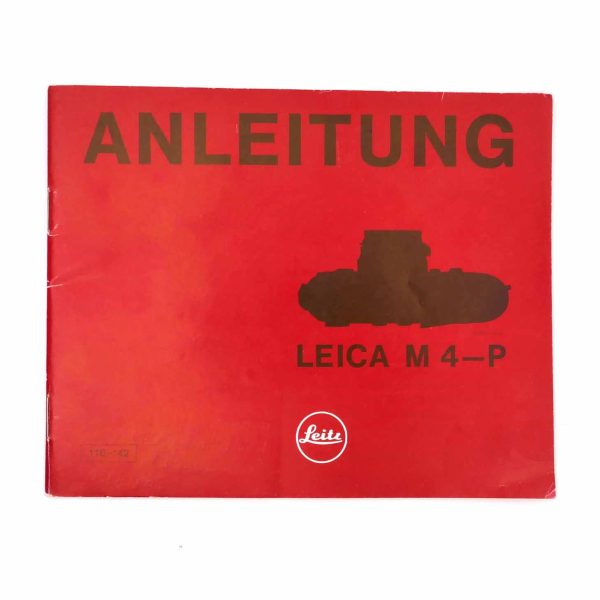 Leica M4-P Anleitung deutsch | Clean-Cameras.ch