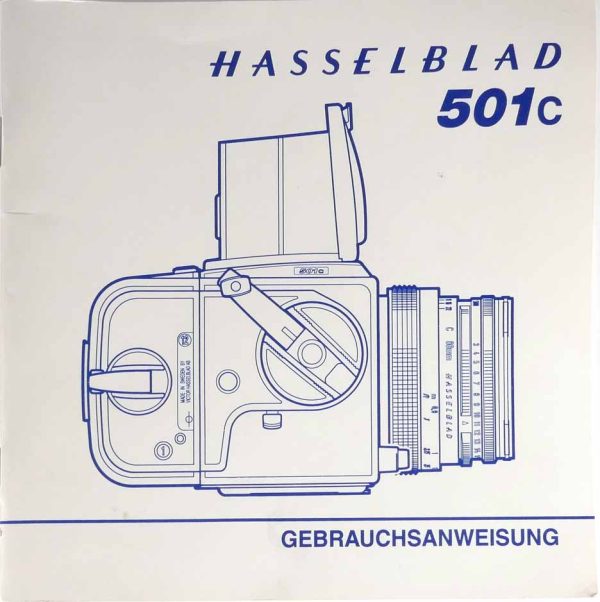 Gebrauchsanleitung zur Hasselblad 501c | Clean-Cameras.ch