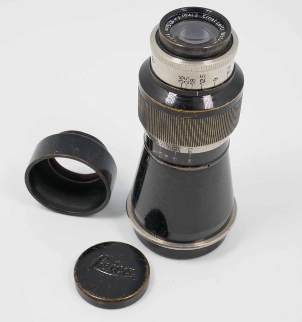 Berg Leica 10.5 cm / 6.3 (ELZEN KUP) mit Blende (FIZEN) | Clean-Cameras.ch