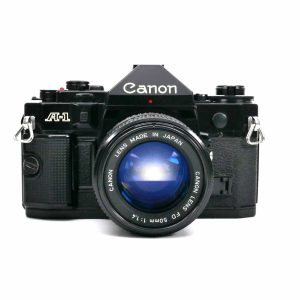 Canon A-1 + Canon FD 50 mm/1.4 | Clean-Cameras.ch