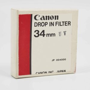 Canon DROP IN FILTER 34 mm UV | Clean-Cameras.ch