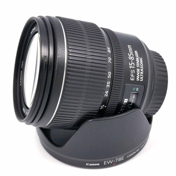 Occasion: Canon EF-S 15-85 mm 3.5-5.6 IS USM | Clean-Cameras.ch
