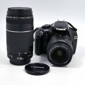 Canon EOS 1100D + 18-55mm + 75-300mm | Clean-Cameras.ch