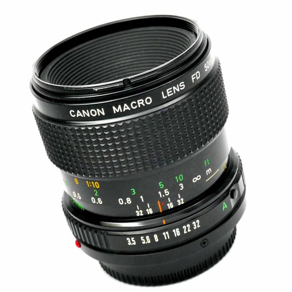 Canon Macro FD 50 mm + Canon FD 25 | Clean-Cameras.ch