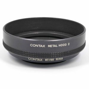 Contax Metal Hood 2 + Ring 67/86 | Clean-Cameras.ch