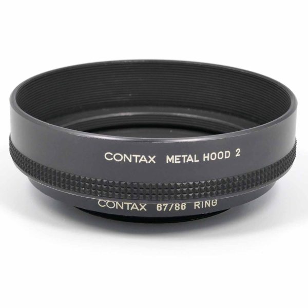 Contax Metal Hood 2 + Ring 67/86 | Clean-Cameras.ch