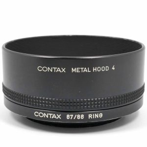 Contax Metal Hood 4 mit Ring 67/86 | Clean-Cameras.ch