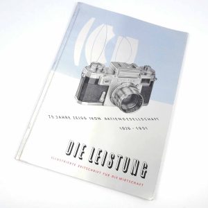 Zeitschrift: Die Leistung - 25 Jahre Zeiss Ikon | Clean-Cameras.ch