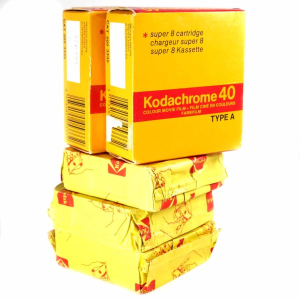 5 Stück Kodachrome 40 Super 8 Type A | Clean-Cameras.ch