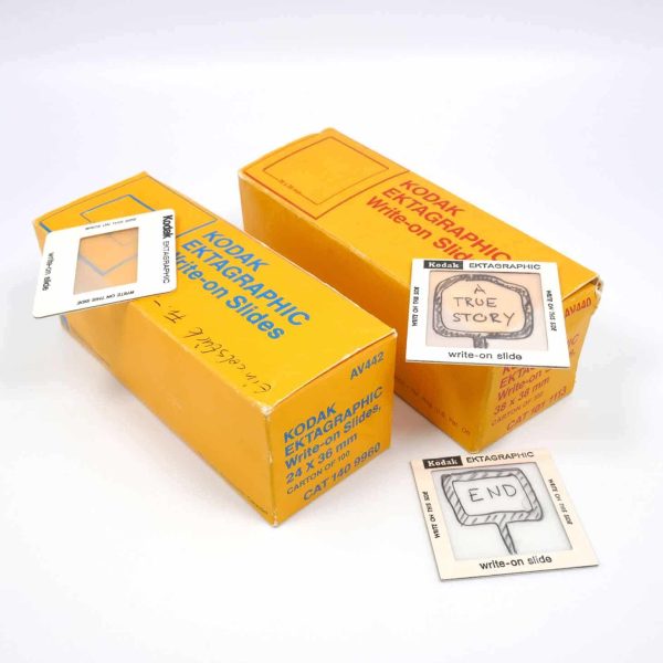 Kodak Ektagraphic Write-on Slides | Clean-Cameras.ch