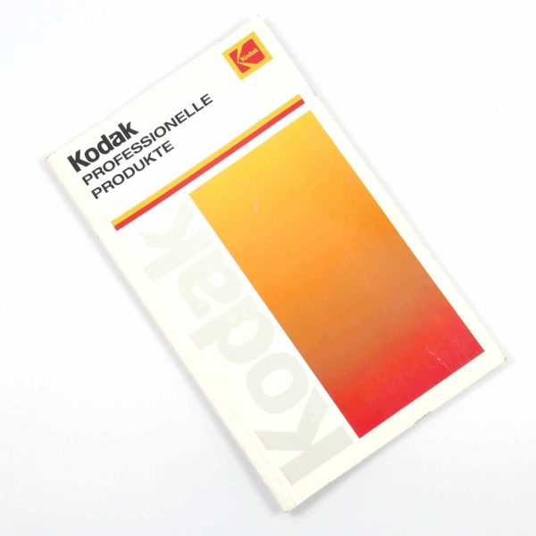 Broschüre Kodak Professionelle Produkte | Clean-Cameras.ch