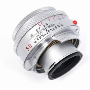 Leica Elmar-M 2.8/50 mm silber verchromt (11823) | Clean-Cameras.ch