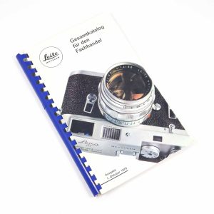 Leica Gesamtkatalog für den Fotohandel  1. Oktober 1970 | Clean-Cameras.ch