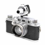 Leica IIIc "red curtain" mit Summitar 5 cm / 2.0 | Clean-Cameras.ch