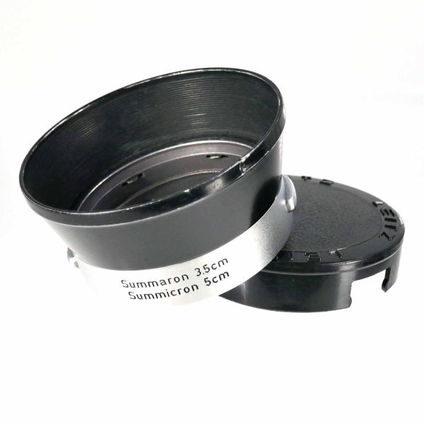 Leica Gegenlichtblende IROOA (1.Version) mit Deckel 14033 | Clean-Cameras.ch