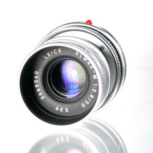 Leica Elmar-M 2.8/50mm silbern verchromt (11823) | Clean-Cameras.ch