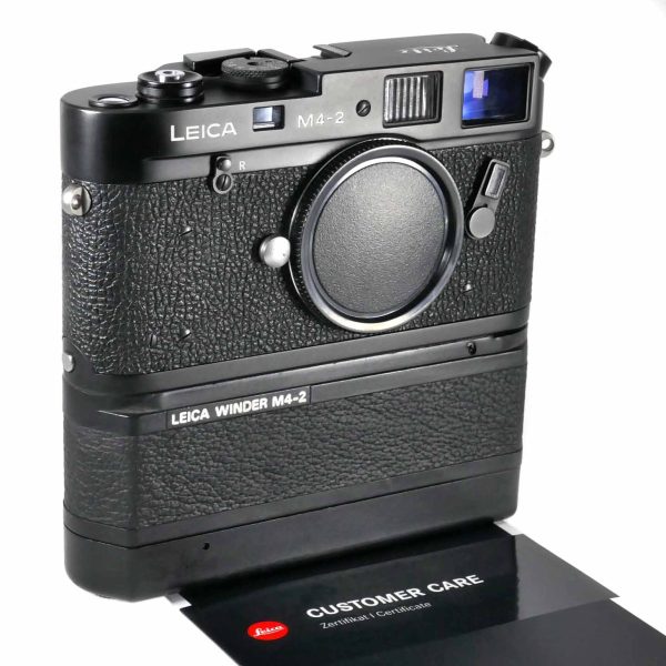 Leica M4-2 Gehäuse (first batch) + Winder M4-2 | Clean-Cameras.ch
