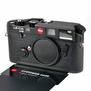 Leica M6 Gehäuse black 0.72 (10404) | Clean-Cameras.ch