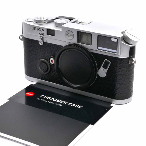 Leica M6 Gehäuse chrome (10414) | Clean-Cameras.ch