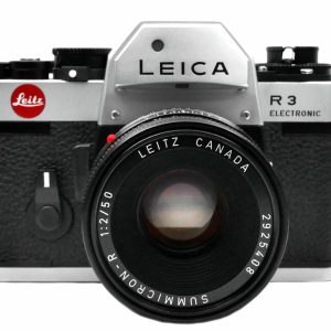 Leica R3 silber + Leica Summicron-R 2/50mm (10031) | Clean-Cameras.ch