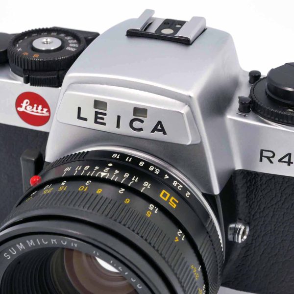 Leica R4 silber mit Summicron-R 50mm/2.0 | Clean-Cameras.ch