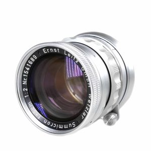 Leitz Leica-M Summicron 2.0/50 chrome Rigid Typ 1 (11818-SOSIC) | Clean-Cameras.ch