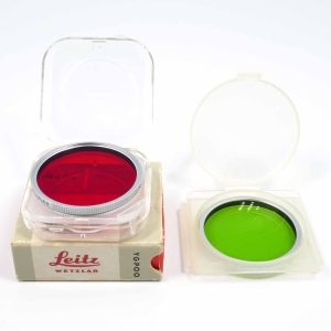 Leica Rotfilter E43 YGPOO (13191) + Gelbgrün E43 YELOO (13171) | Clean-Cameras.ch