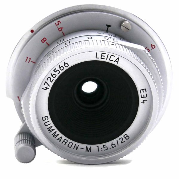 Leica Summaron-M 28 mm / 5.6 silber verchromt (11695) | Clean-Cameras.ch
