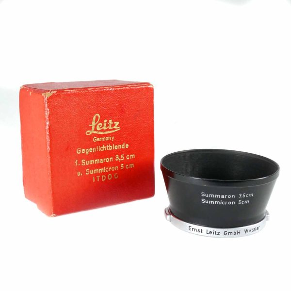 Leica Gegenlichtblende Summaron 3.5 cm (ITDOO) | Clean-Cameras.ch