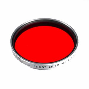 Leitz Leica Rotfilter E48 mm chrome ( 13315J ) | Clean-Cameras.ch