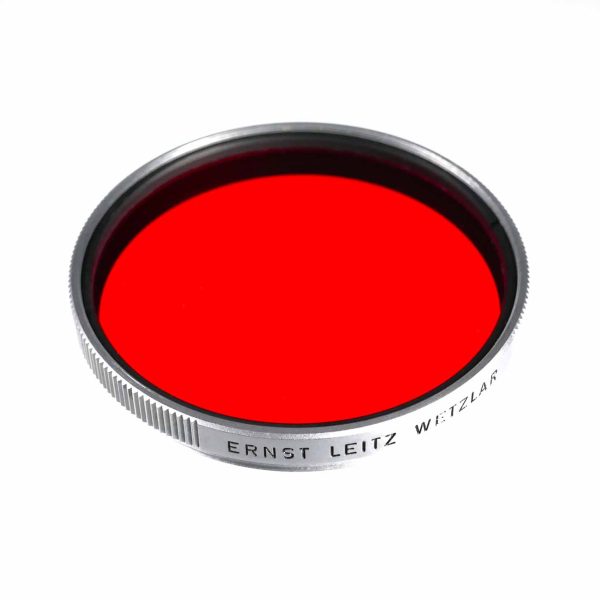 Leitz Leica Rotfilter E48 mm chrome ( 13315J ) | Clean-Cameras.ch