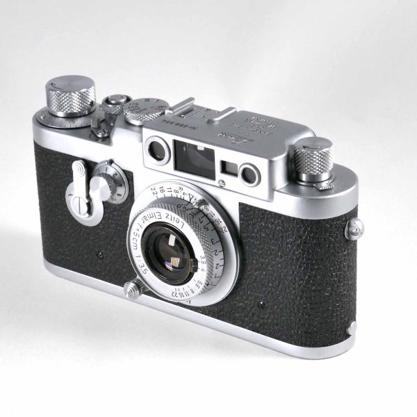 Leica IIIg mit Elmar "red scale" Elmar 5cm/3.5 | Clean-Cameras.ch