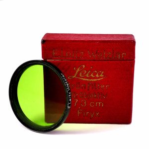 Leica Grünfilter (FIRYX) zum Leica Hektor 7.3cm (E39) | Clean-Cameras.ch