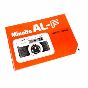 Minolta AL-F Owners Manual | Clean-Cameras.ch