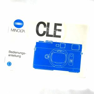 Minolta CLE Gebrauchsanleitung in deutsch | Clean-Cameras.ch